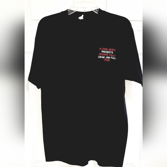80's Rare Frankie Valli Tour Shirt - Picture 1 of 5